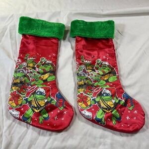 Teenage Mutant Ninja Turtles Mutant Mayhem Christmas Stocking One Pair Holiday